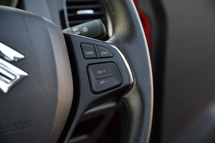 The top-spec Brezza ZDI+ gets the inclusion of a cruise control system.